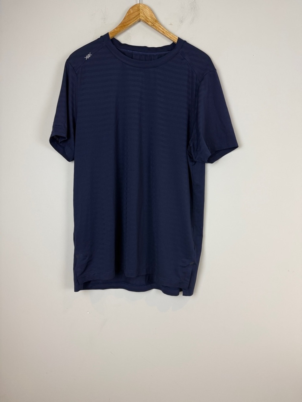 Rhone Men's Navy Performance Short Sleeve Shirt